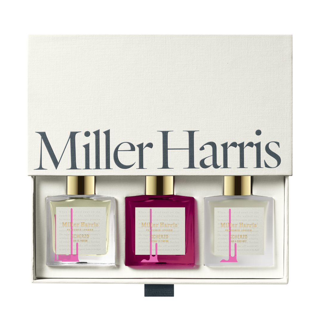 Scherzo Trio Set | Bestselling Perfume Gift Set | Miller Harris Scherzo Trio Set | Bestselling Perfume Gift Set | Miller Harris